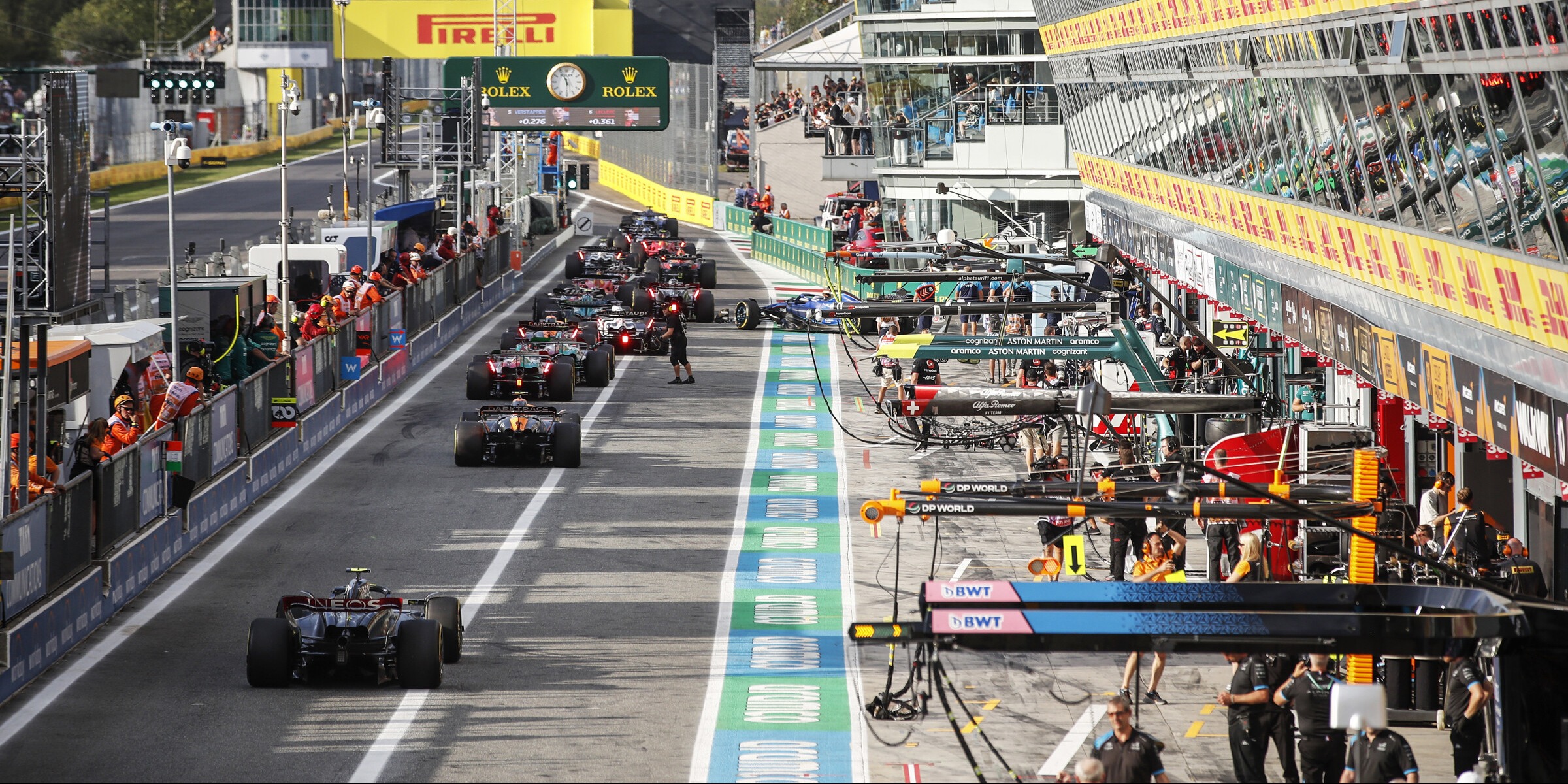 Verkehrschaos im Monza-Qualifying FIA ergreift Maßnahmen