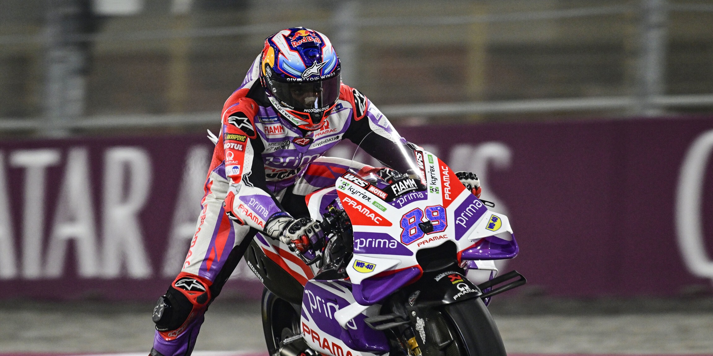 MotoGP-Sprint Katar Martin fährt mit viel Risiko zum Sieg, Bagnaia Fünfter