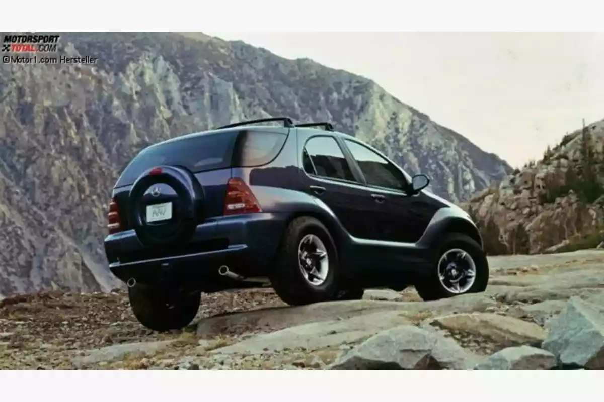 Mercedes AAVision im Januar 1996: Studie der M-Klasse