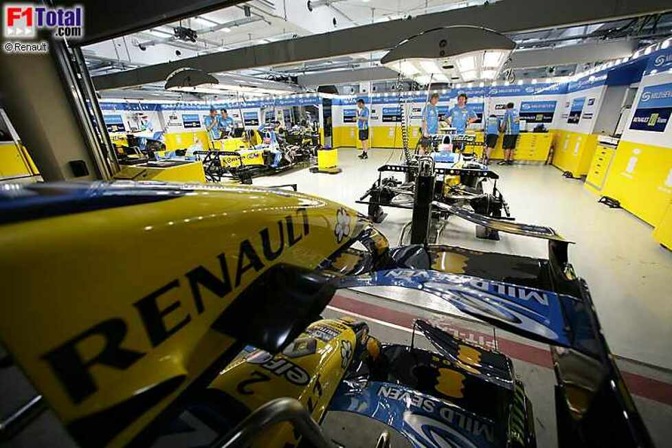 Blick in die Renault-Box
