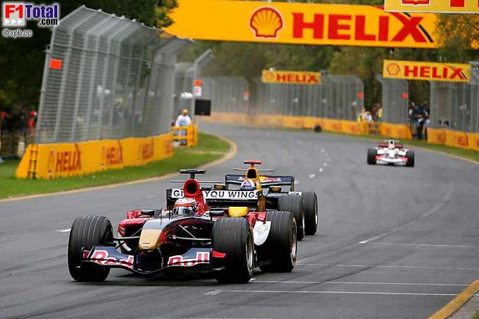 David Coulthard (Red Bull Racing), Scott Speed (Scuderia Toro Rosso)