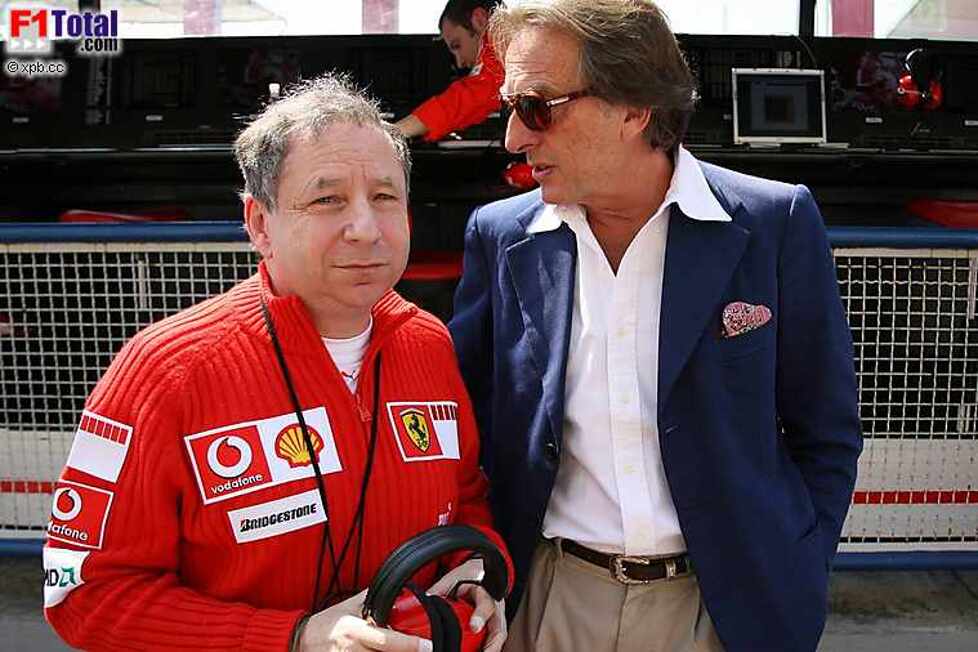 Jean Todt (Teamchef) (Ferrari), Luca di Montezemolo (Präsident) (Ferrari)