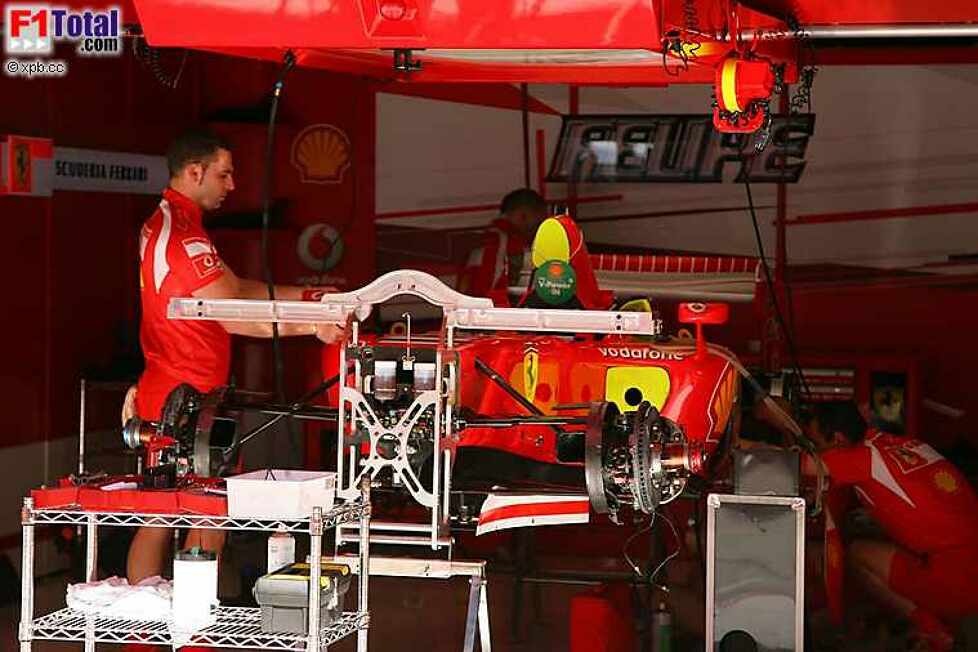 Das Auto von Felipe Massa (Ferrari)