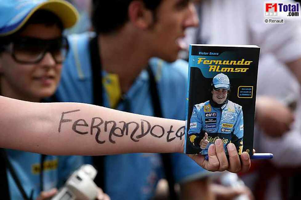 Fan von Fernando Alonso (Renault)