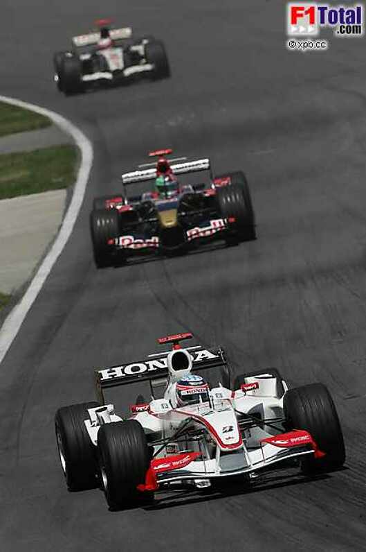 Scott Speed (Scuderia Toro Rosso), Takuma Sato (Super Aguri F1 Team)