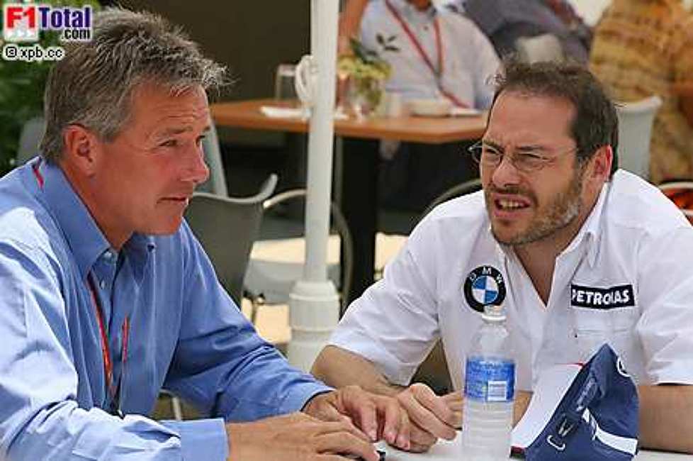 Craig Pollock (Manager von Jacques Villeneuve) (), Jacques Villeneuve (BMW Sauber F1 Team)