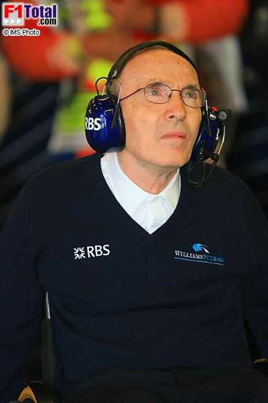 Frank Williams (Teamchef) (Williams-Cosworth)