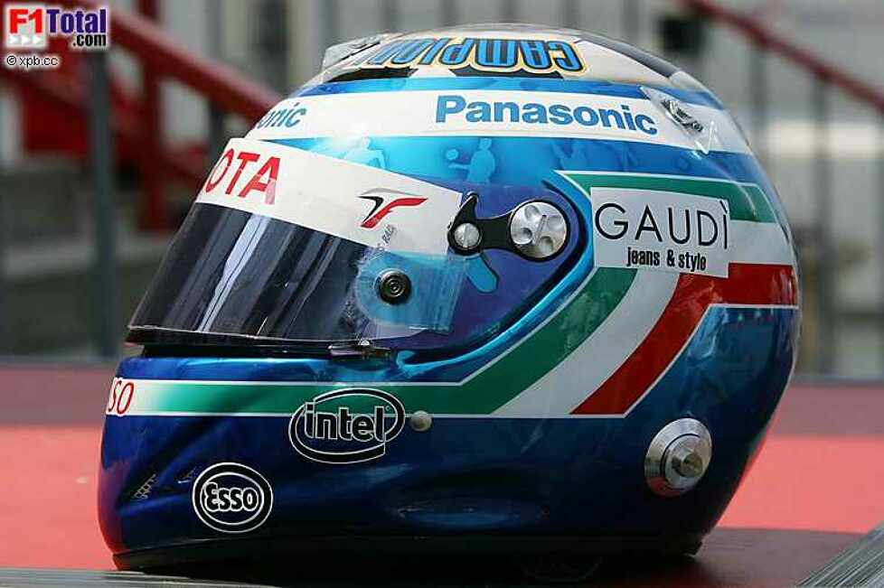 WM-Helm von Jarno Trulli (Toyota)