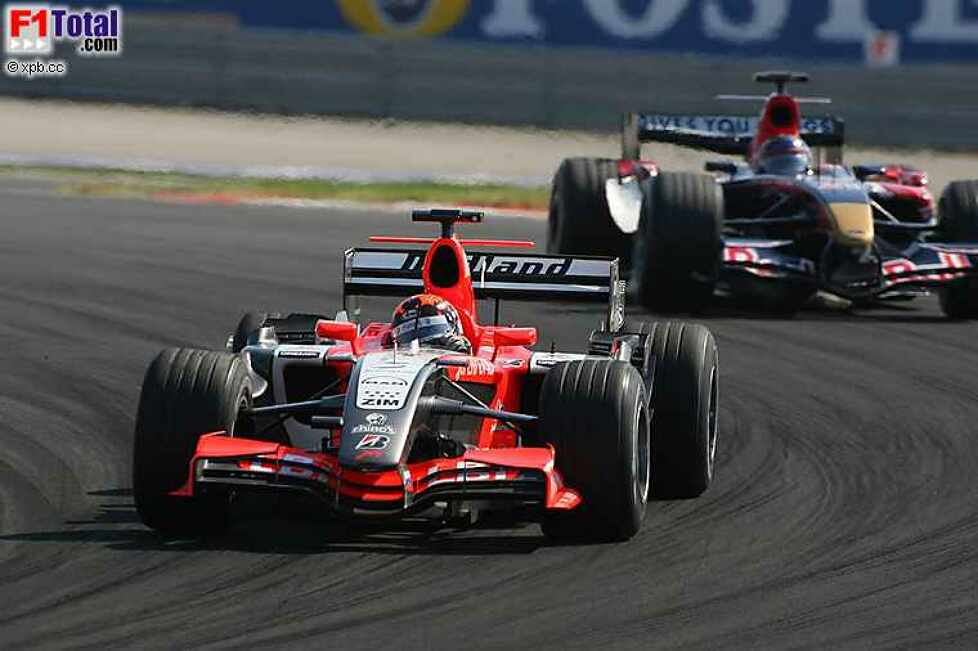 Christijan Albers (MF1 Racing), Scott Speed (Scuderia Toro Rosso)
