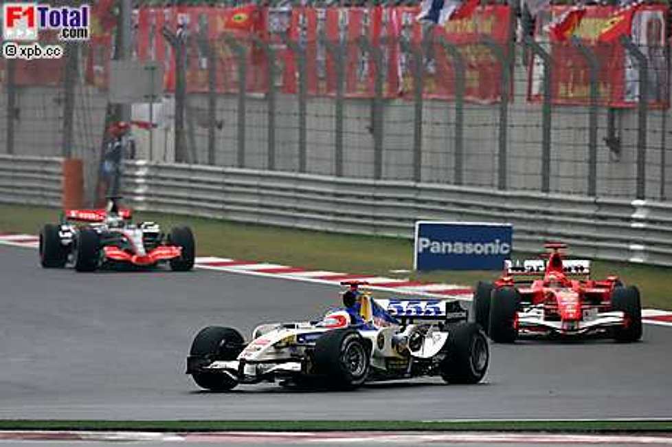 Michael Schumacher (Ferrari), Rubens Barrichello (Honda Racing F1 Team)