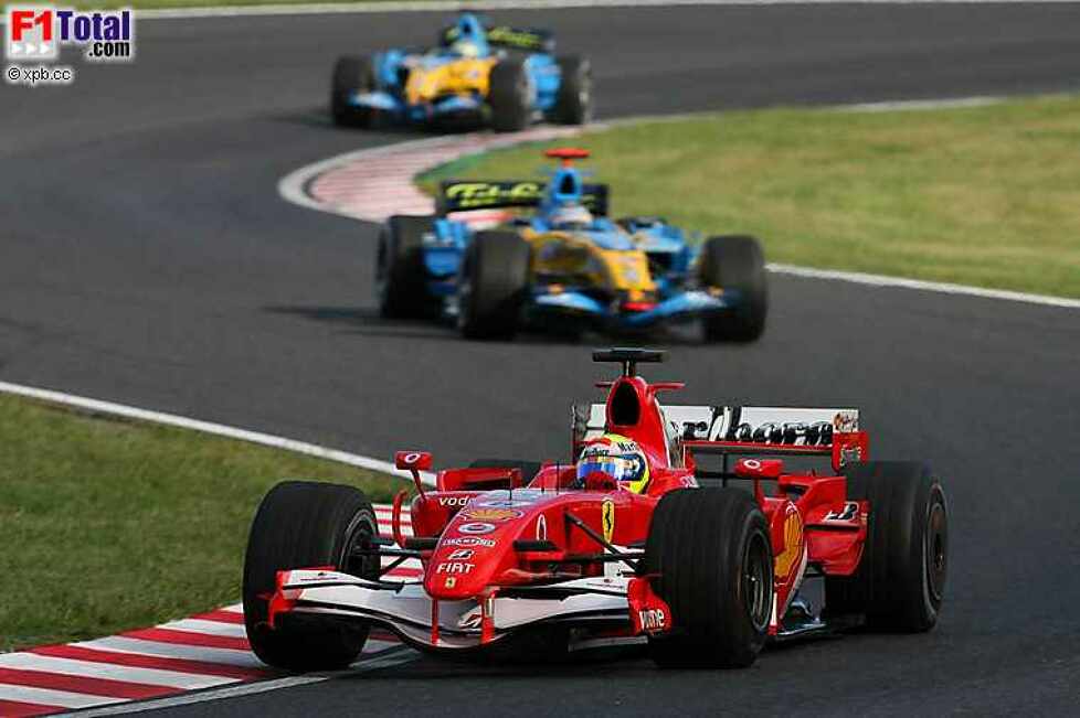 Felipe Massa (Ferrari), Fernando Alonso (Renault)