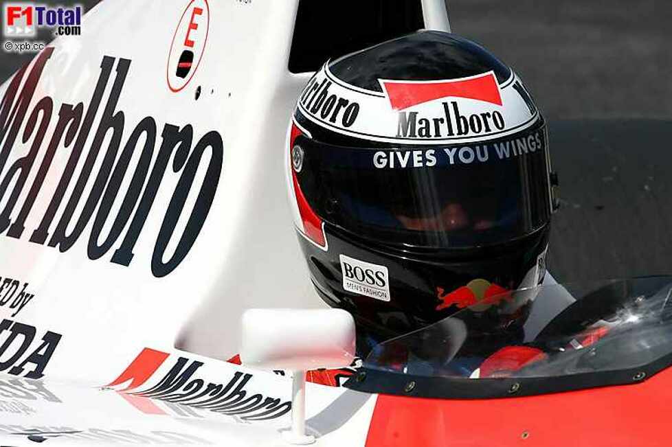 Gerhard Berger (Teamanteilseigner) (Scuderia Toro Rosso) im 91er McLaren