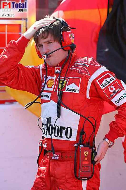 Felipe Massas (Ferrari) Renningenieur Rob Smedly