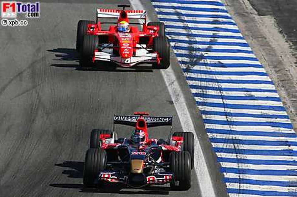 Felipe Massa (Ferrari), Vitantonio Liuzzi (Scuderia Toro Rosso)