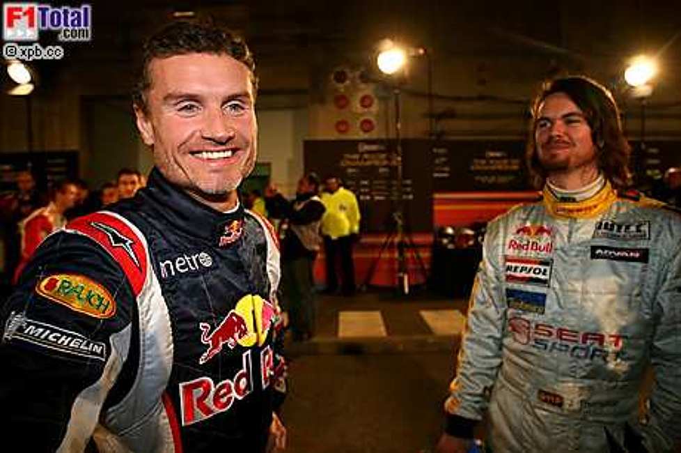 David Coulthard (Red Bull Racing) und James Thompson