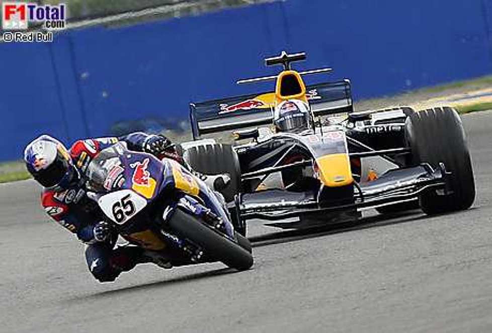 Jonathan Rear und David Coulthard (Red Bull Racing)