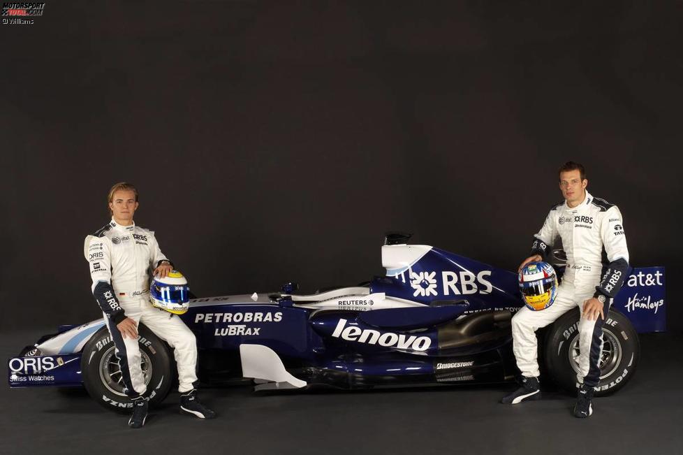 Nico Rosberg und Alexander Wurz (Williams-Toyota)