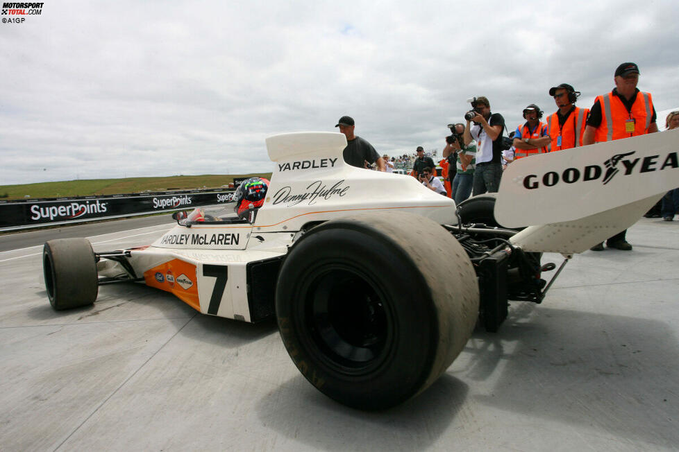 Emerson Fittipaldi Emerson Fittipaldi im Yardley-McLaren