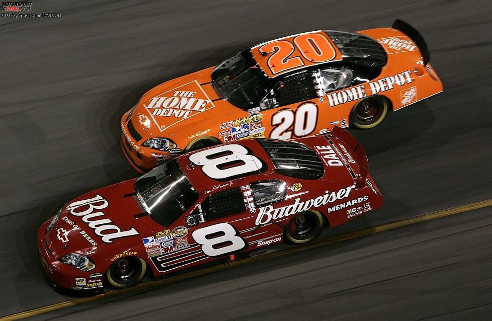 Dale Earnhardt Jr. und Tony Stewart 