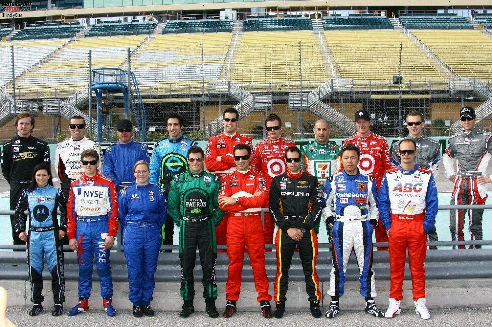 Gruppenbild IndyCar Piloten 2007