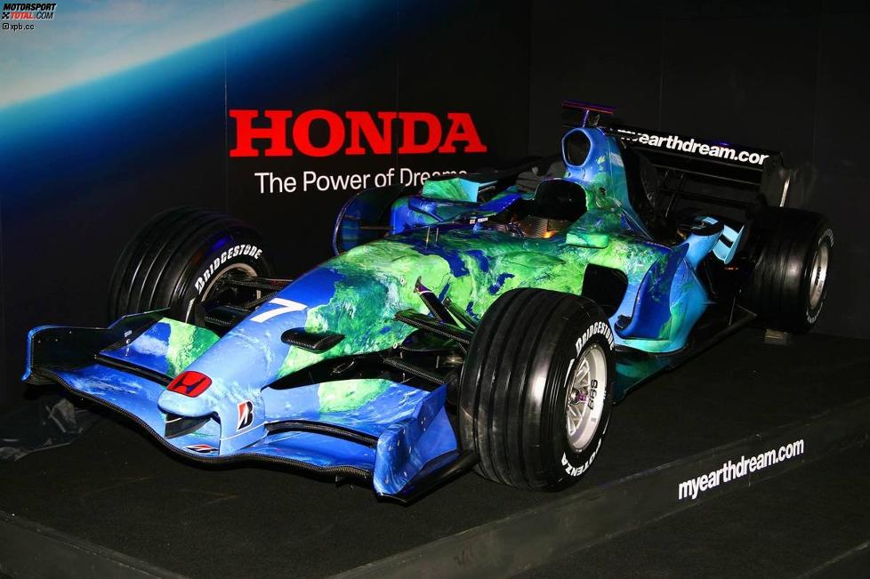 Neue Lackierung des Honda-Teams