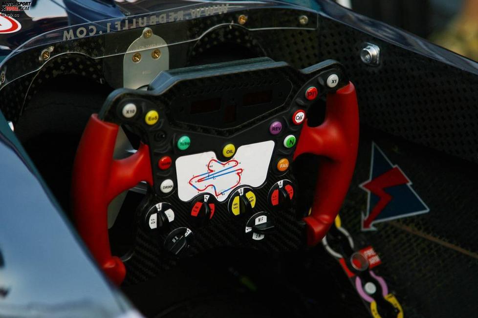 Lenkrad eines Toro Rosso STR-02