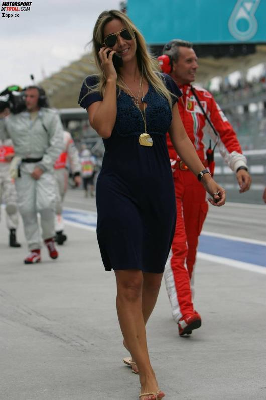Rafaela Bassi, Freundin von Felipe Massa (Ferrari) 