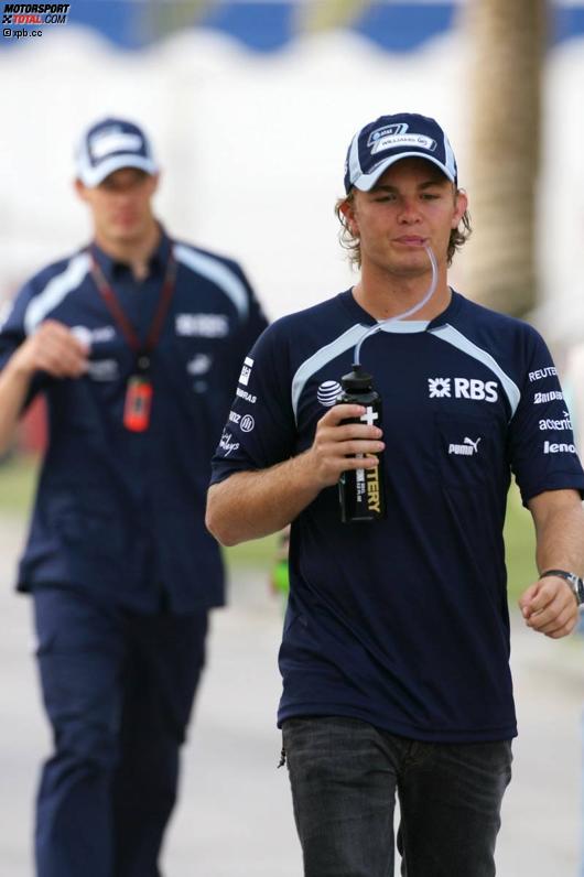 Alexander Wurz und Nico Rosberg (Williams) 