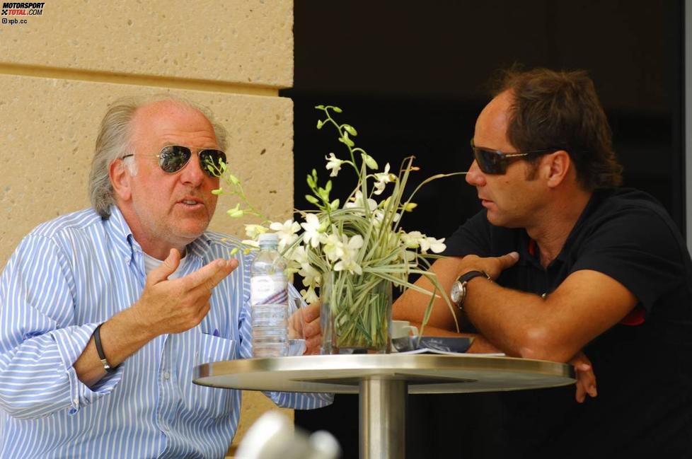 David Richards und Gerhard Berger (Teamanteilseigner) (Toro Rosso) 