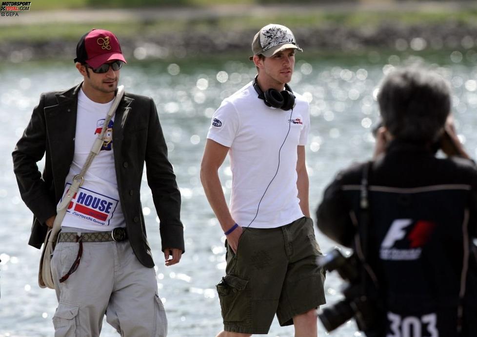 Vitantonio Liuzzi und Scott Speed (Toro Rosso) 