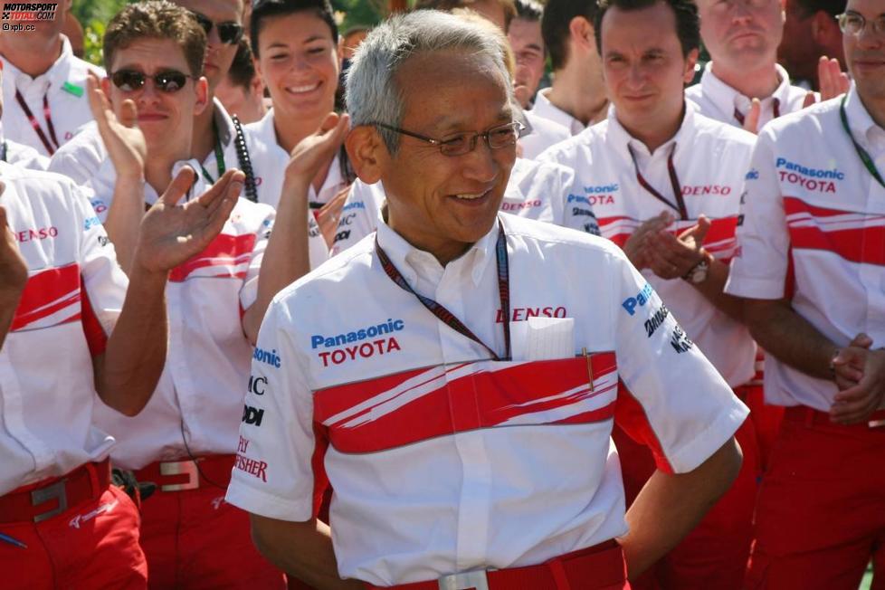 Tsutomu Tomita (Teamchef) (Toyota) 