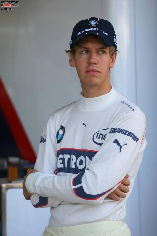 Sebastian Vettel (BMW Sauber F1 Team) 
