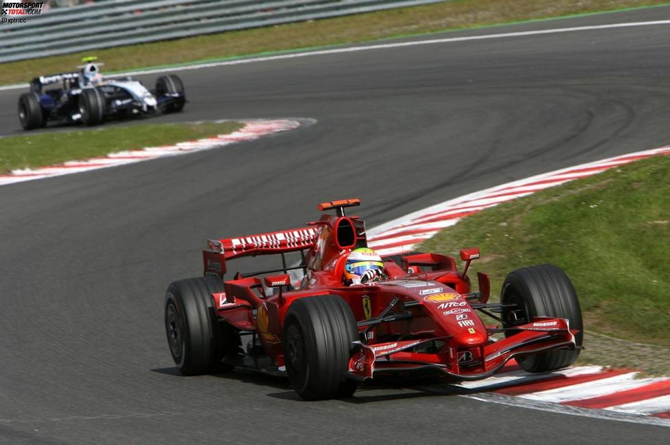 Felipe Massa (Ferrari) und Alexander Wurz (Williams) 