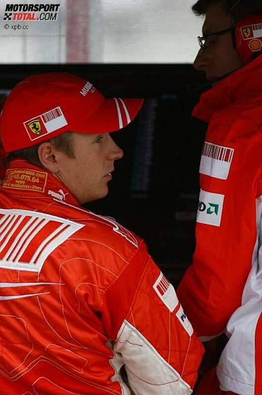Kimi Räikkönen Chris Dyer (Ferrari) 