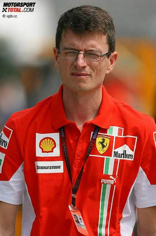 Chris Dyer (Ferrari), Renningenieur von Kimi Räikkönen