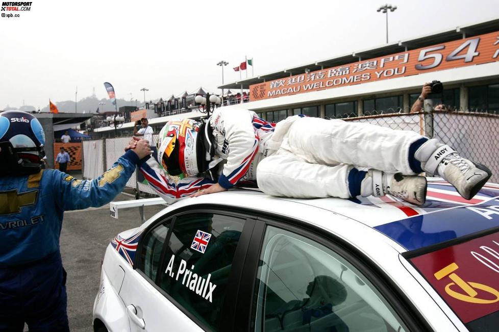 Nicola Larini (Chevrolet) und Andy Priaulx (BMW Team UK)