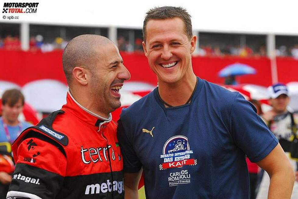 Tony Kanaan und Michael Schumacher