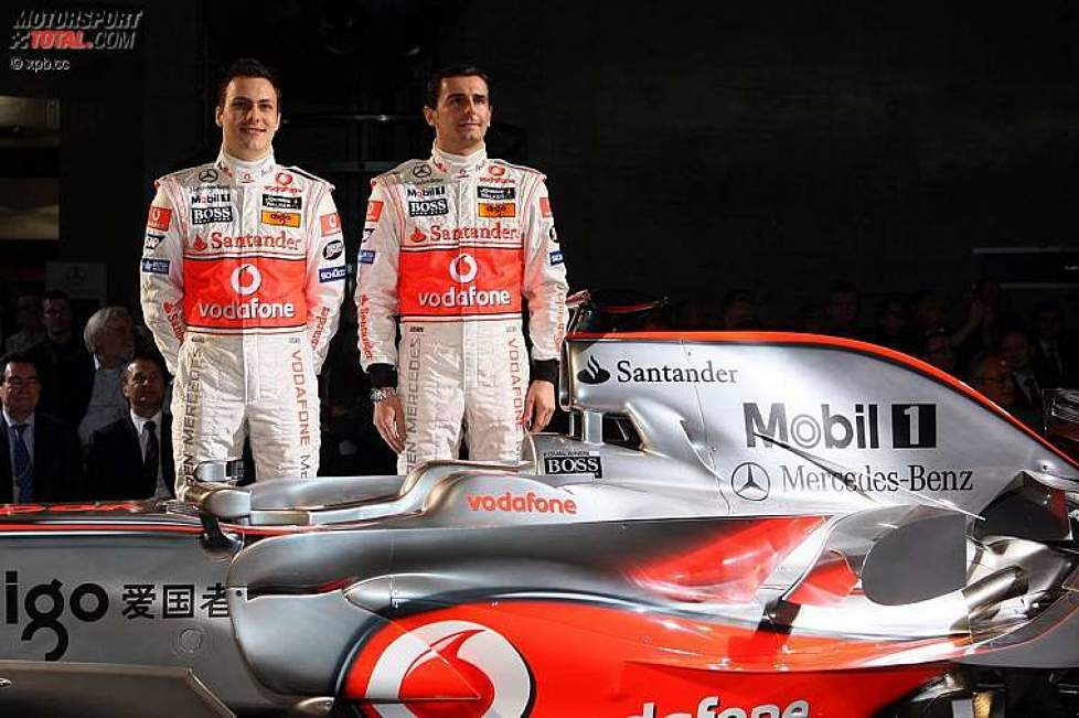 Gary Paffett Pedro de la Rosa (McLaren-Mercedes) 