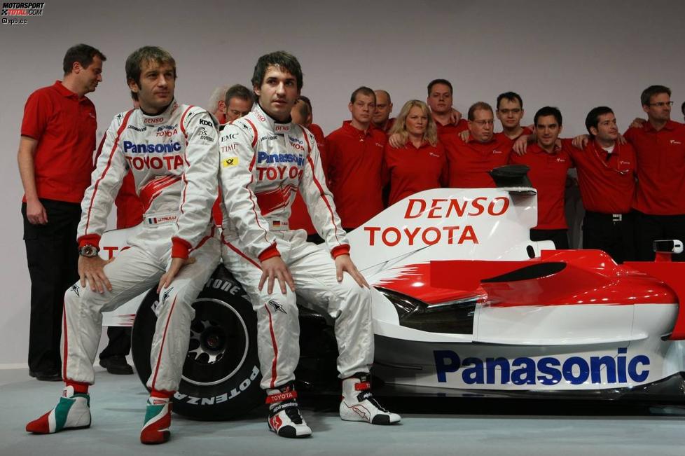 Jarno Trulli Timo Glock (Toyota) 