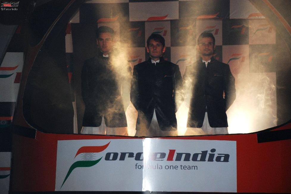 Adrian Sutil Giancarlo Fisichella (Force India) 
