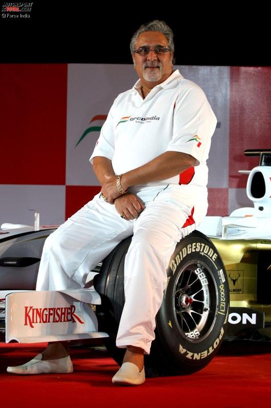 Vijay Mallya (Teameigentümer) (Force India) 