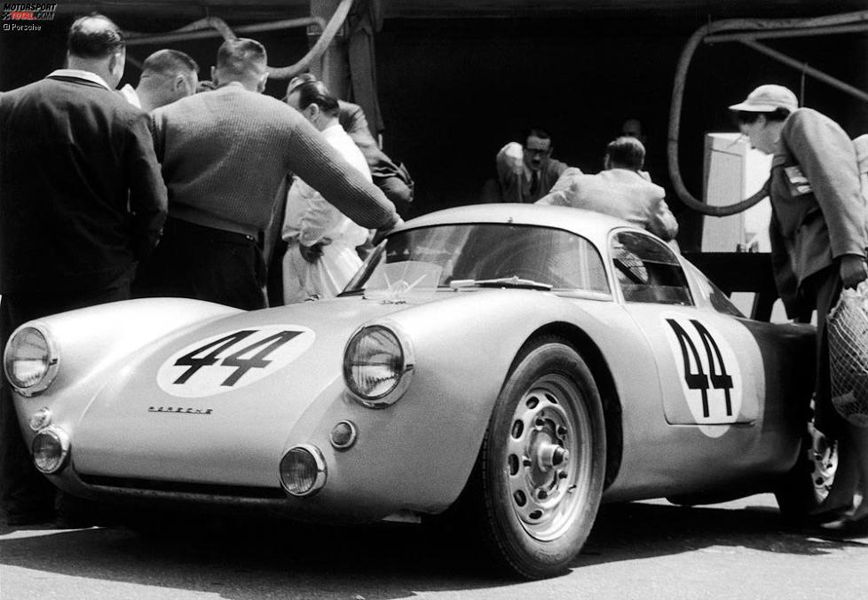 Le Mans 1953 im Porsche 550 Coupé