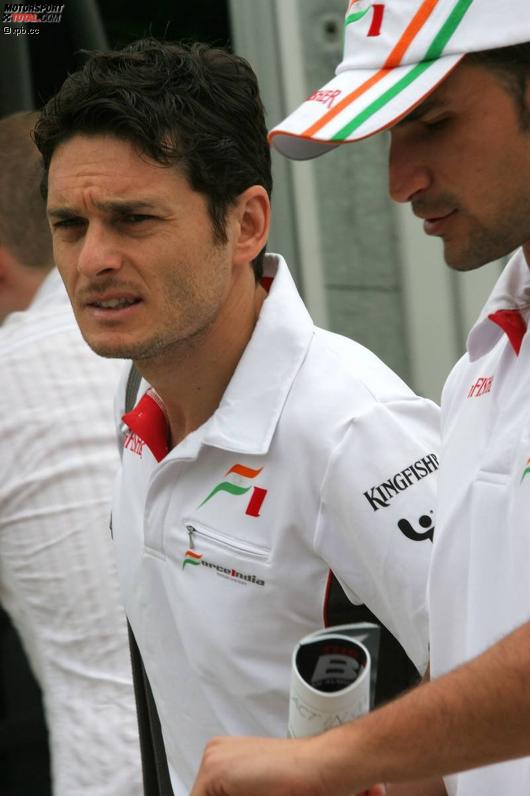 Giancarlo Fisichella und Vitantonio Liuzzi (Force India) 