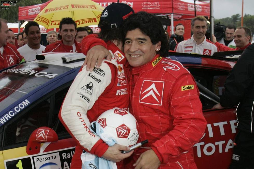 Sébastien Loeb Diego Maradona (Citroen) 