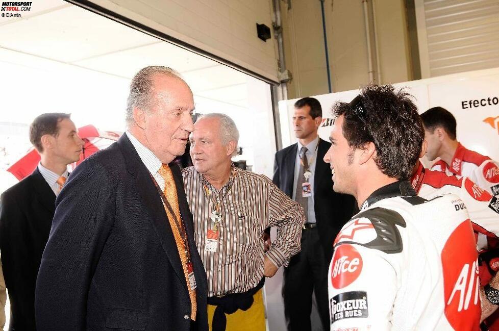 König Juan Carlos bei Antonio Elias