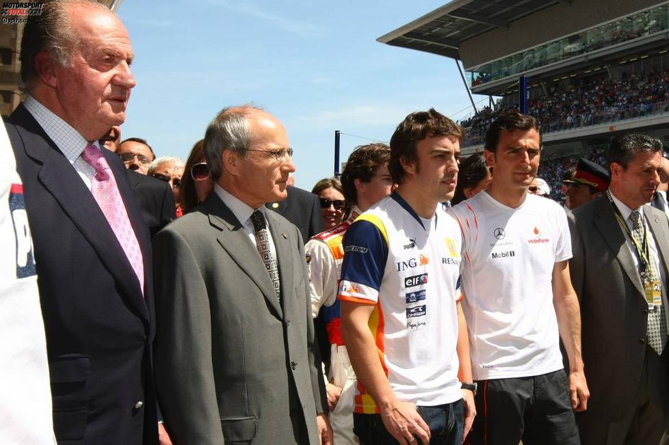 Fernando Alonso Pedro de la Rosa (McLaren-Mercedes) (Renault) 