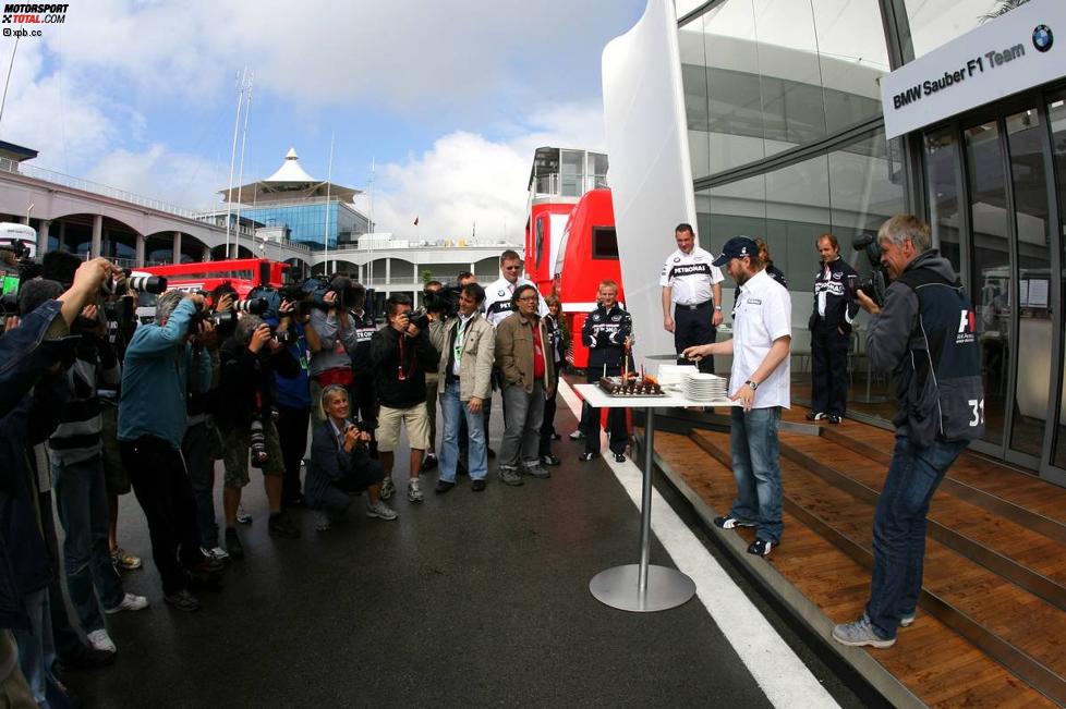 Nick Heidfeld (BMW Sauber F1 Team) hat Geburtstag