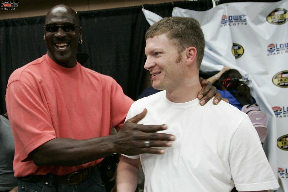 2007: Michael Jordan mit Dale Earnhardt Jr.