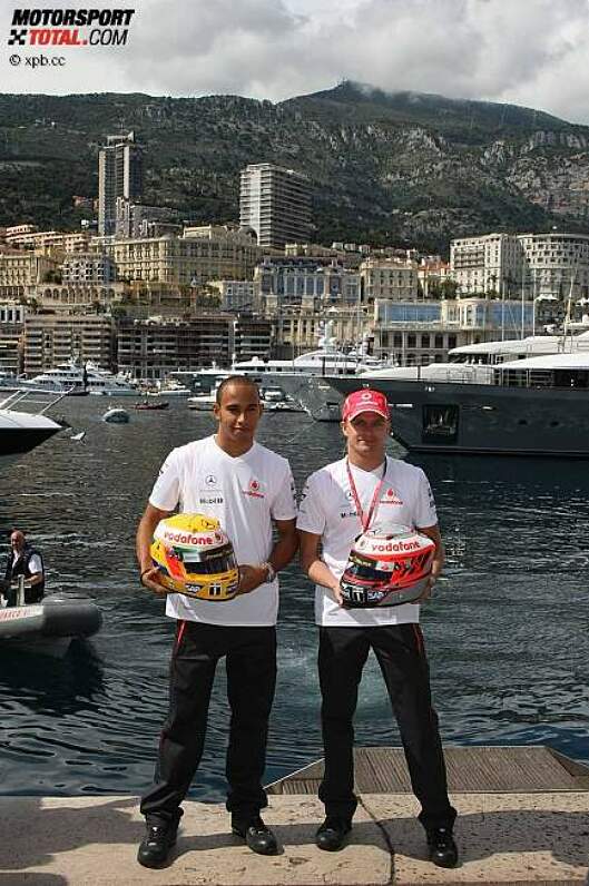 Heikki Kovalainen Lewis Hamilton (McLaren-Mercedes) 