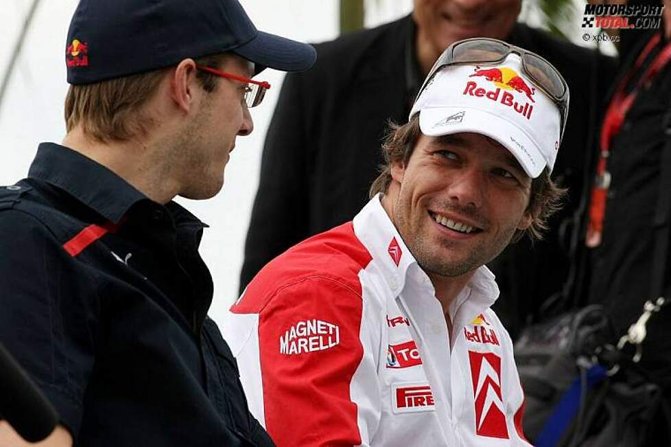 Sébastien Bourdais (Toro Rosso) und Sébastien Loeb
